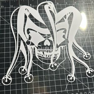 COPY - COPY - Joker skull truck, car, motorcycle decal